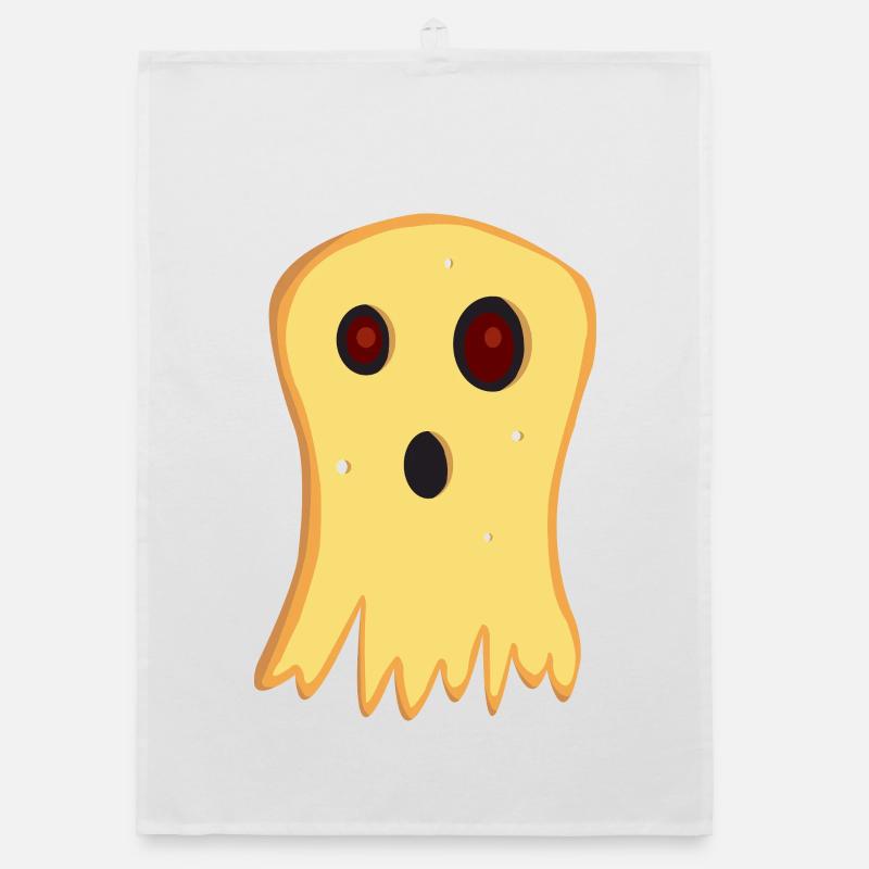 käse geist halloween Organic Geschirrtuch