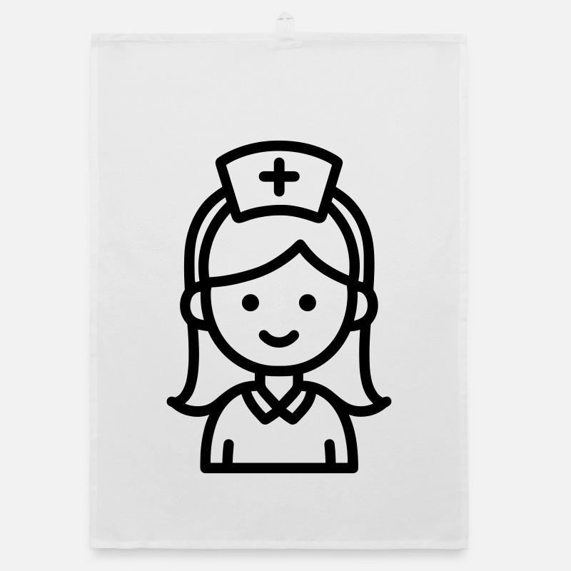 Krankenschwester Organic Geschirrtuch