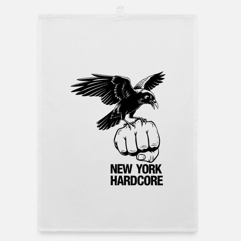 Conception hardcore de l'aigle de New York Torchon bio