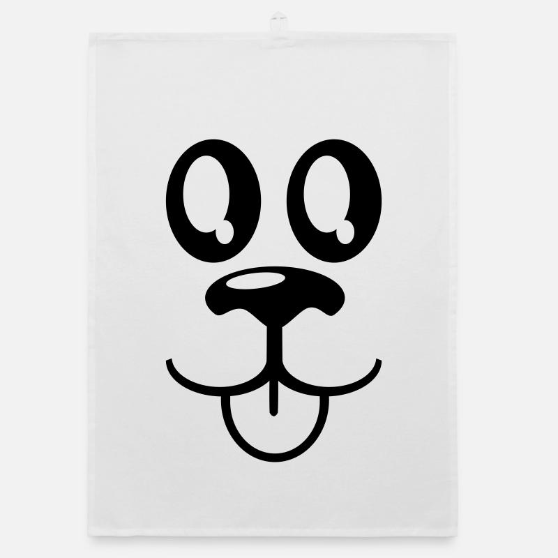 face à des animaux Torchon bio