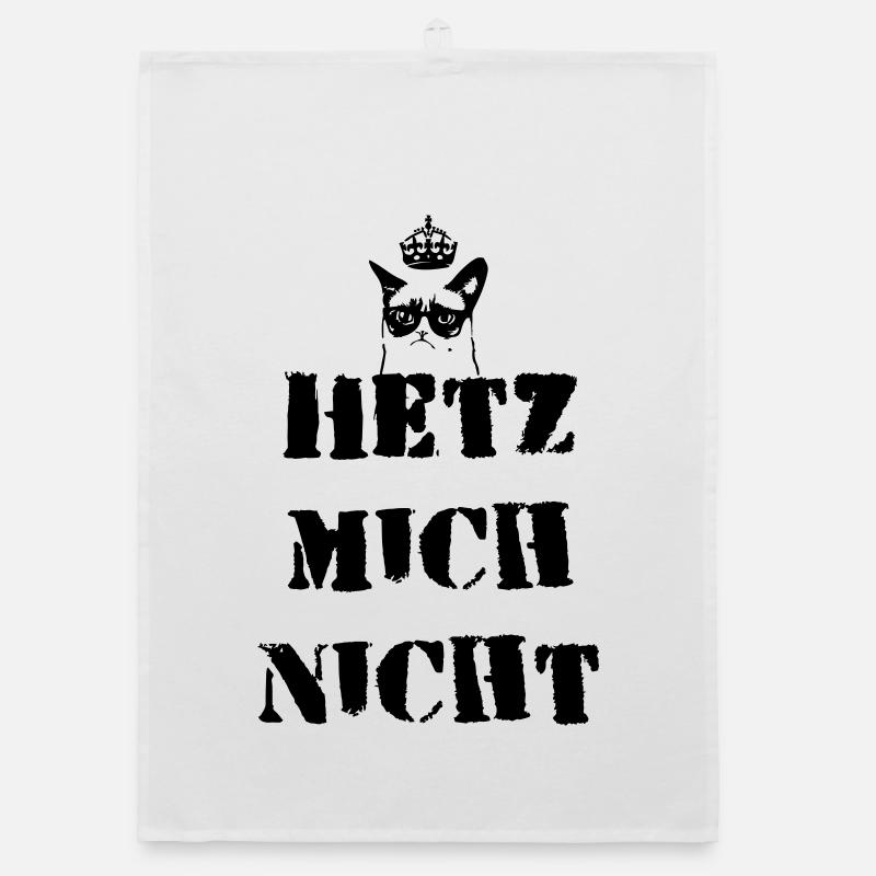 Hetz mich nit Organic Geschirrtuch