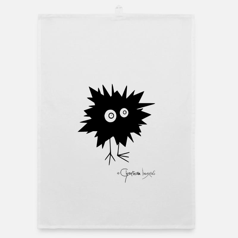 Woolly Beastie flashed © Chyropterum Innoxius Organic dish towel