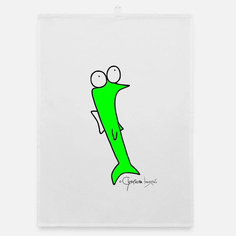 Roach - Piscis Rutilus Organic dish towel