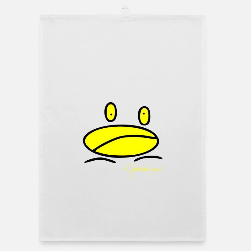 Froschmini - Ranunculus Oophagus Organic Geschirrtuch