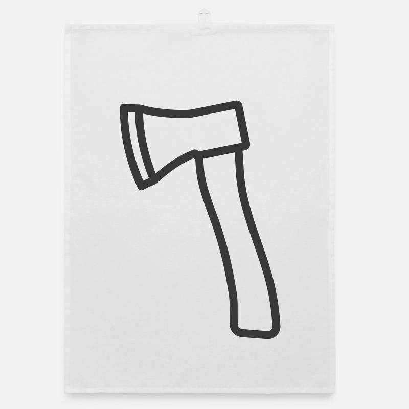 Axe Icon Organic dish towel