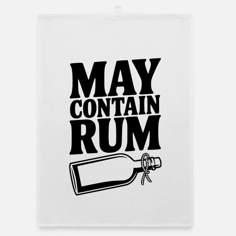 May Contain Rum Organic dish towel