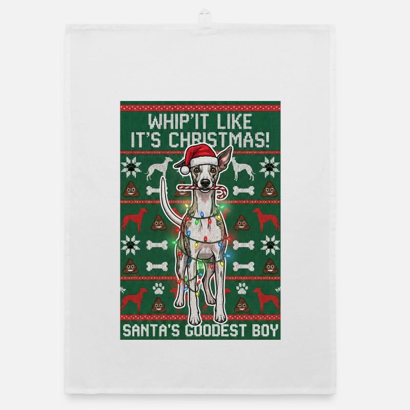 Frappe comme si c’était Noël DEVANT Torchon bio