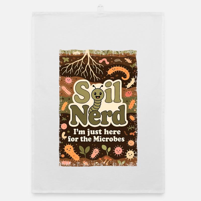 Bio Bärtner Selbstversorger Ökologischer Bauer Gar Organic Geschirrtuch