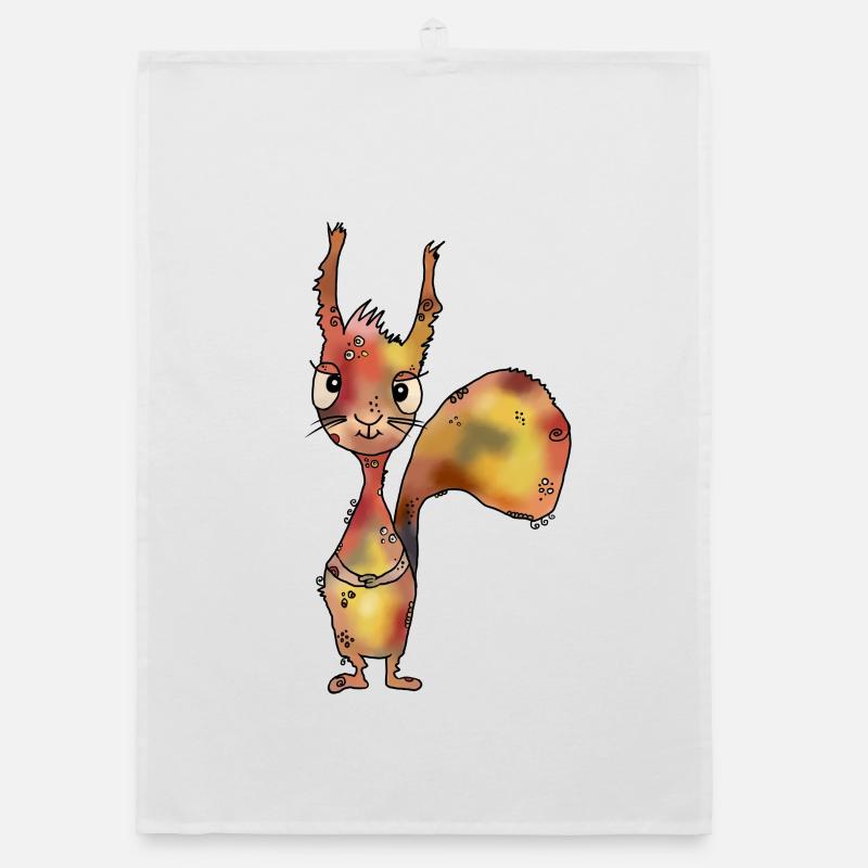 lustiges_Eichhoernchen Torchon bio