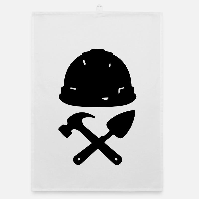 T-Shirt-Konstruktion – Builder Tools Helm Organic Geschirrtuch