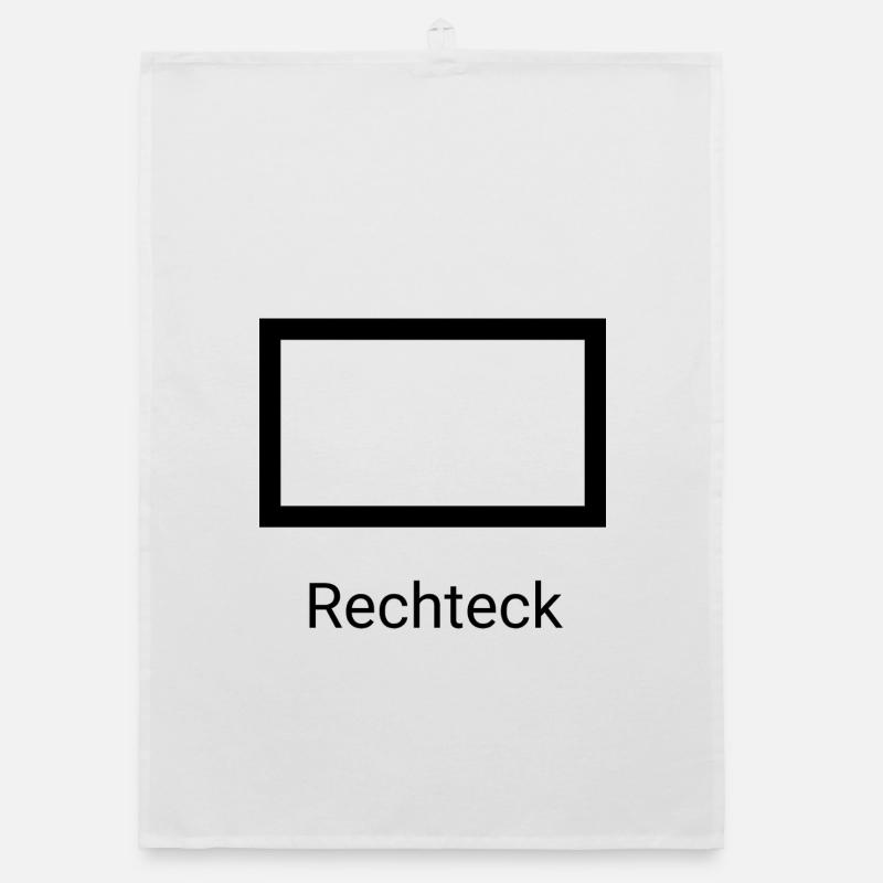 LiGu - Design - Rectangle - with font Organic dish towel