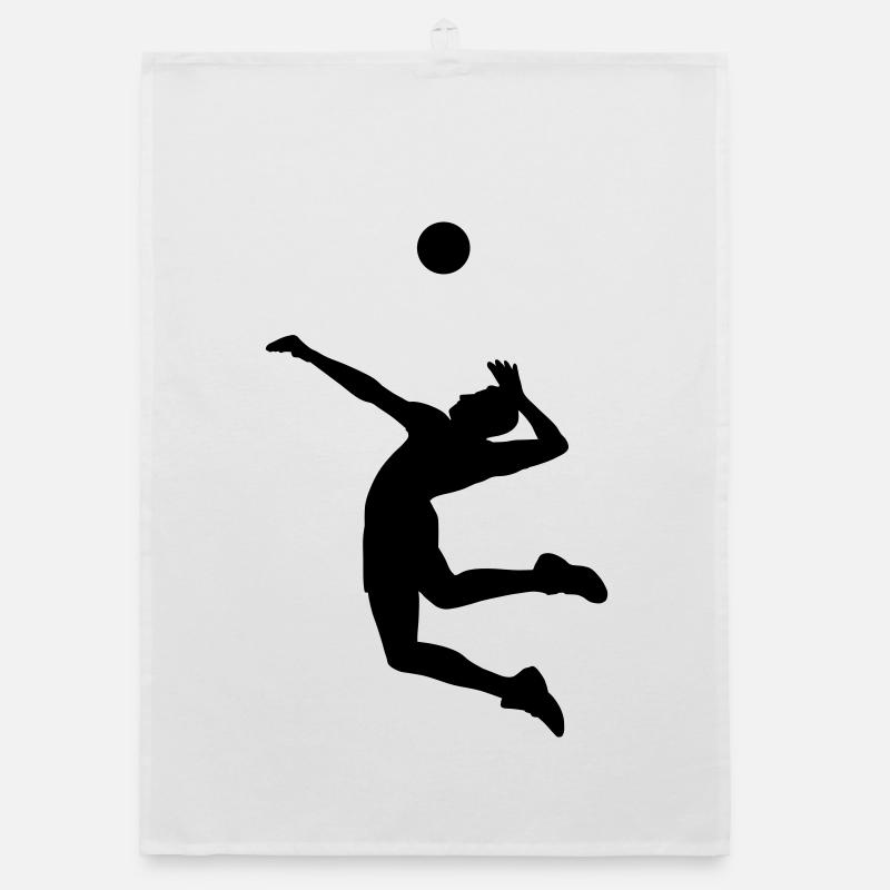 volleyball Torchon bio