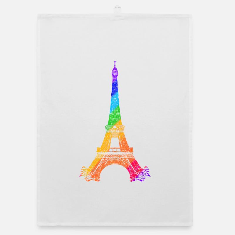 Eiffelturm Organic Geschirrtuch
