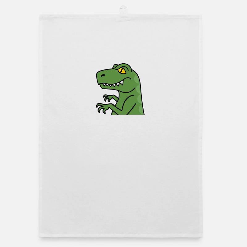 Dinosaurier T-Rex Organic Geschirrtuch