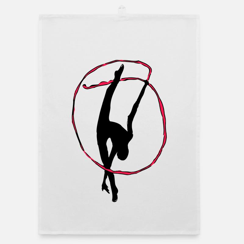 Rhythmic gymnastics Organic dish towel