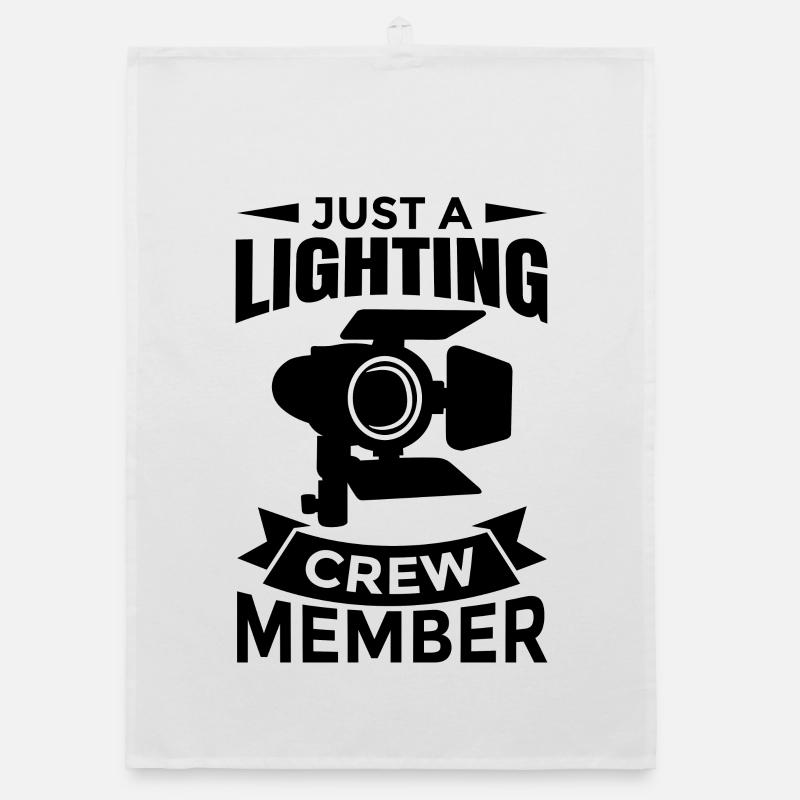 Lighting Direction Organic dish towel