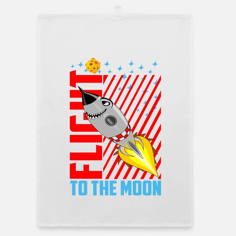 Le vol vers la lune Torchon bio