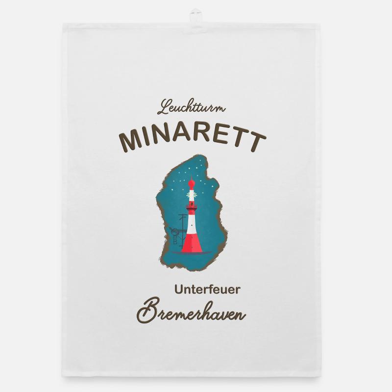 Bremerhaven, phare sous le feu, minaret, Torchon bio