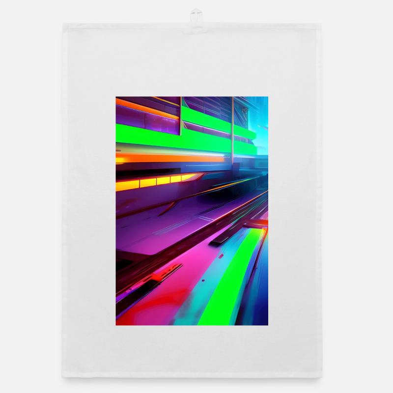 Muster und Formen Organic Geschirrtuch