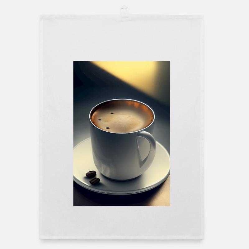 Café, grains de café Torchon bio