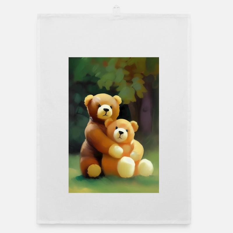 Teddybär Organic Geschirrtuch