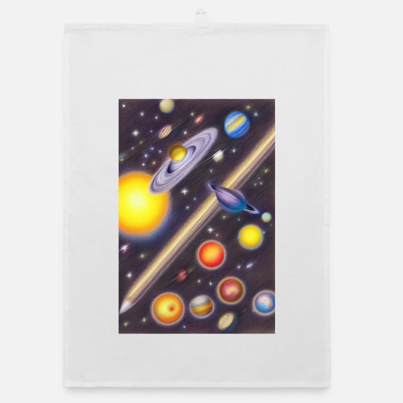 Espace et planètes Torchon bio