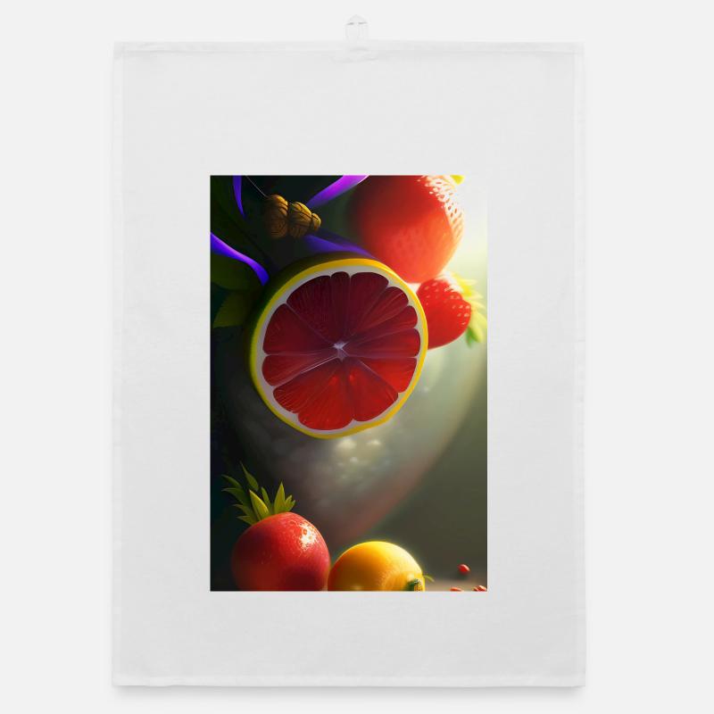 Fruit Organic dish towel