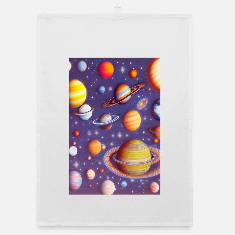 Espace et planètes Torchon bio