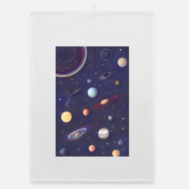 Espace et planètes Torchon bio