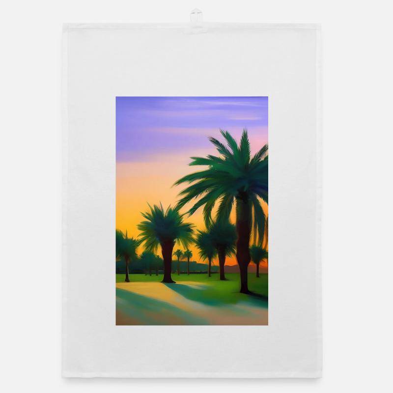 Arabische Wüste Organic Geschirrtuch