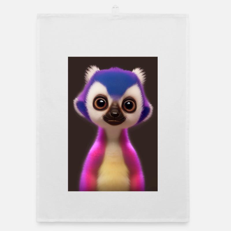 Singe lémurien Torchon bio