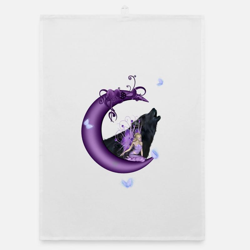 Fée sur la Lune Torchon bio