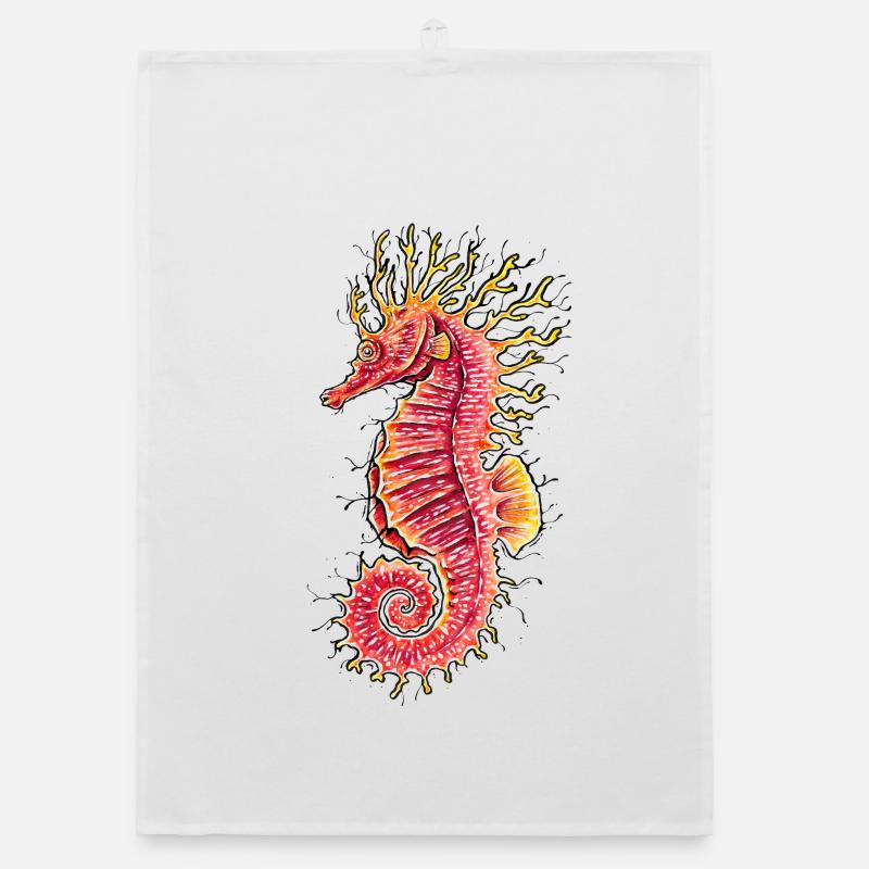 Seepferdchen Organic Geschirrtuch