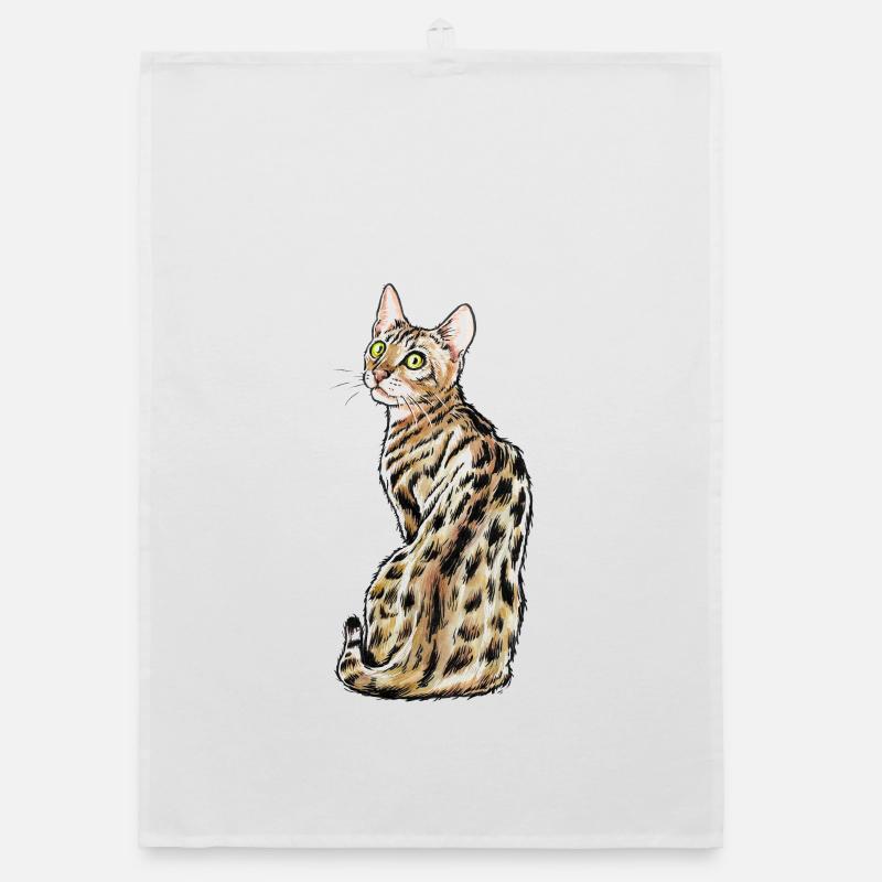 Chat du Bengale Torchon bio