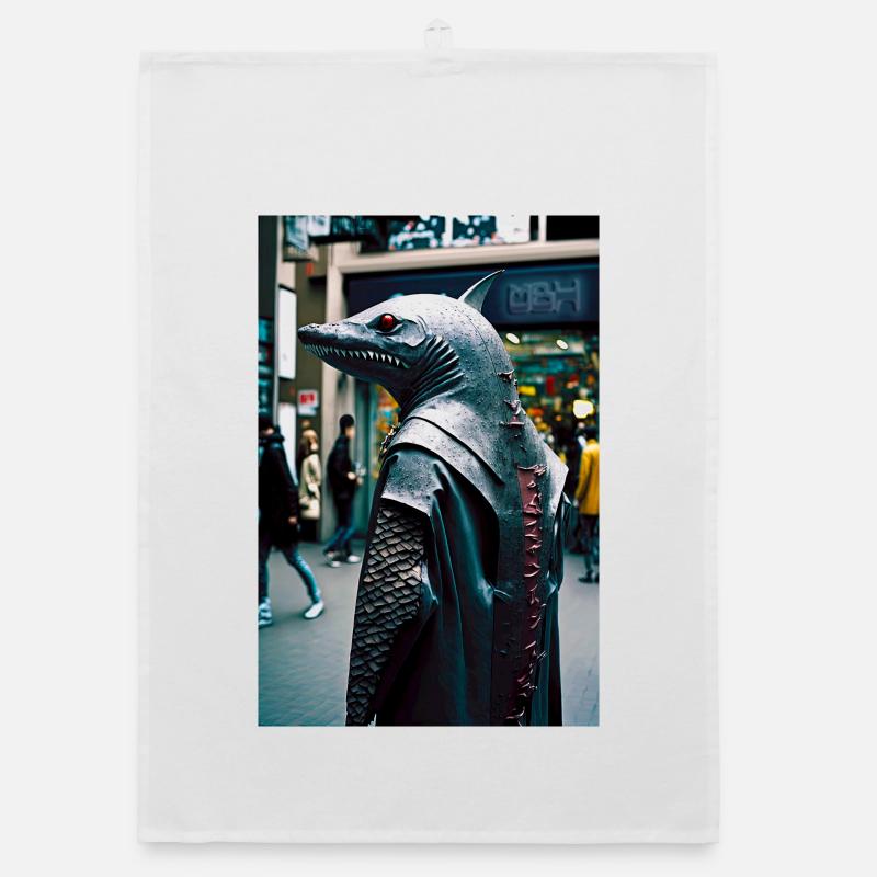 Anthropomorphic 09 Organic dish towel