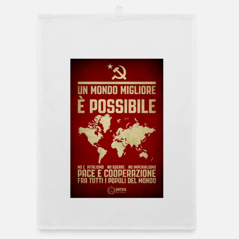 Affiche de l’internationalisme communiste Torchon bio