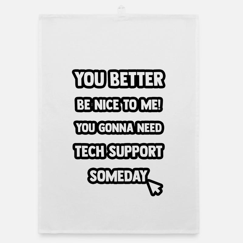 Tech Support Organic Geschirrtuch