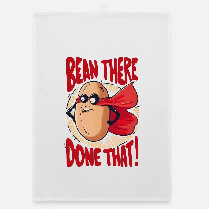 Bean There, Done That! Organic dish towel