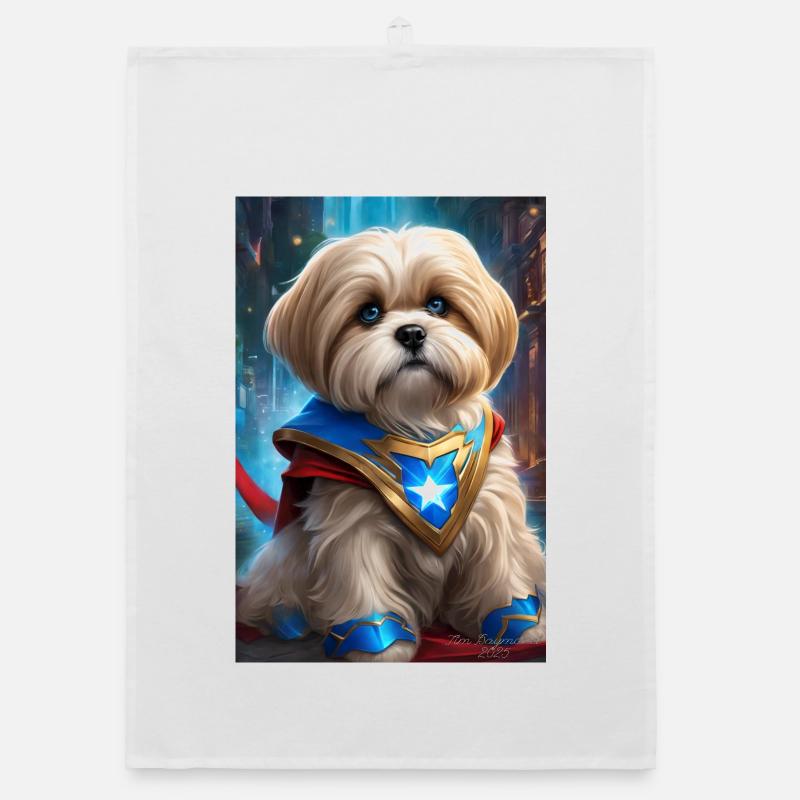 Hero Pup Starcrest Cape Organic dish towel