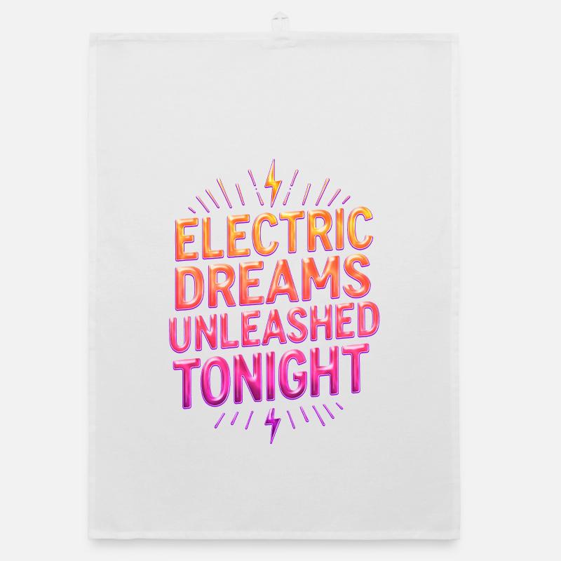 Electric Dreams - Reves Electriques Torchon bio