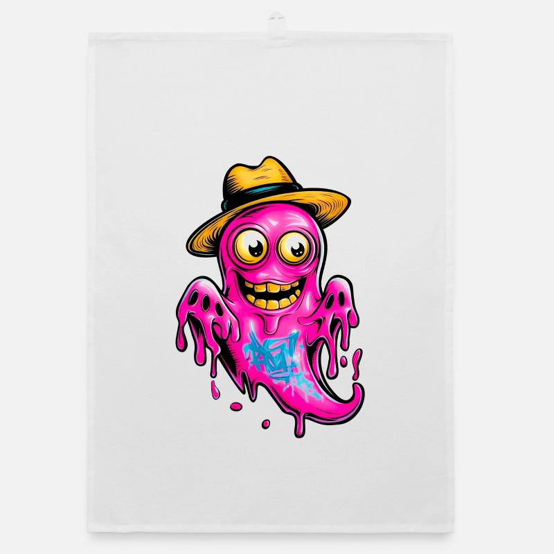 Little Ghost Organic dish towel