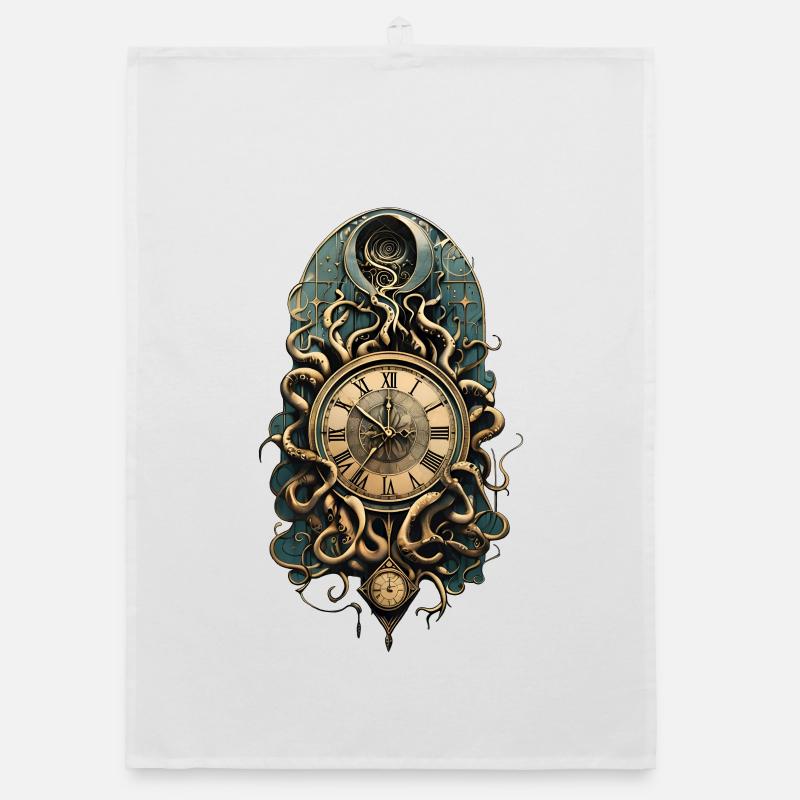 Die mysteriöse Steampunk-Bewegung. Organic Geschirrtuch