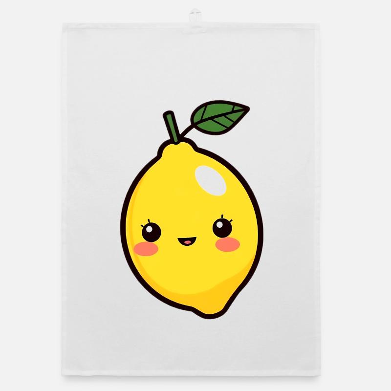 Zitrone Organic Geschirrtuch