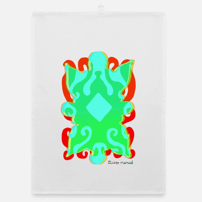 formen-wandteppich-2023-2_-4- Organic Geschirrtuch