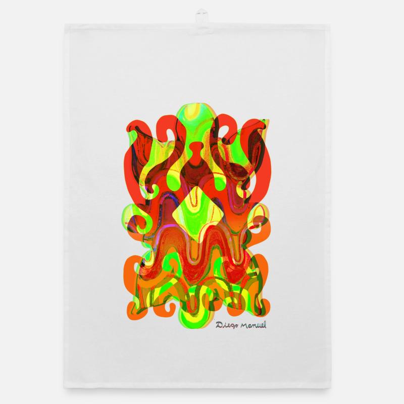 formen-wandteppich-2023-2_-9- Organic Geschirrtuch