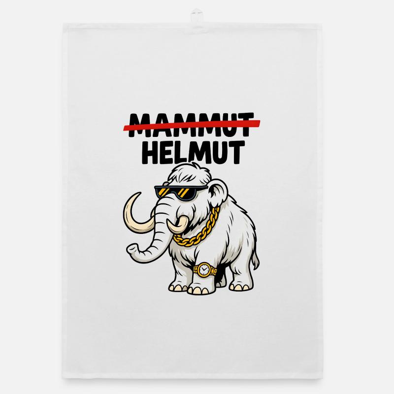 Helmut das Mammut Organic Geschirrtuch