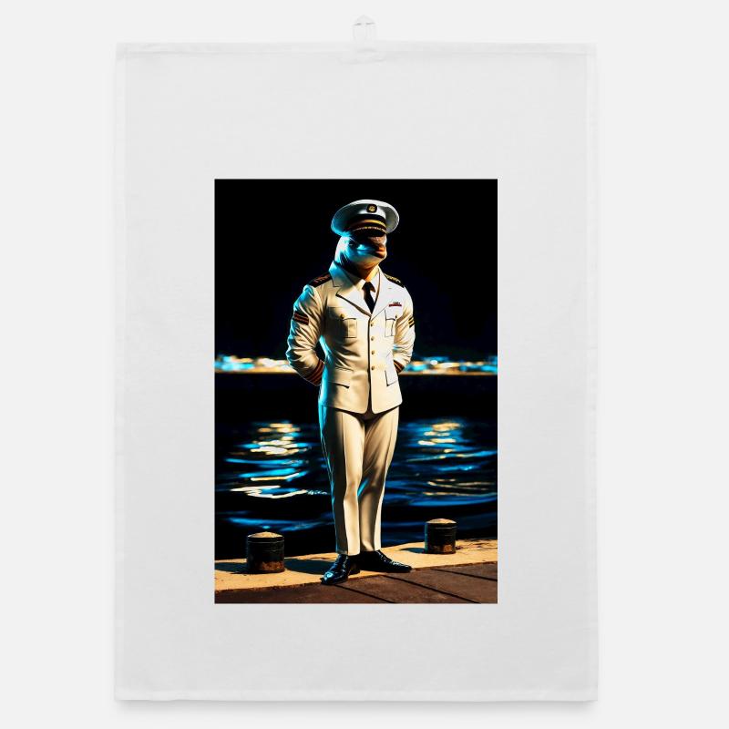 Dauphin humanoïde marin Torchon bio