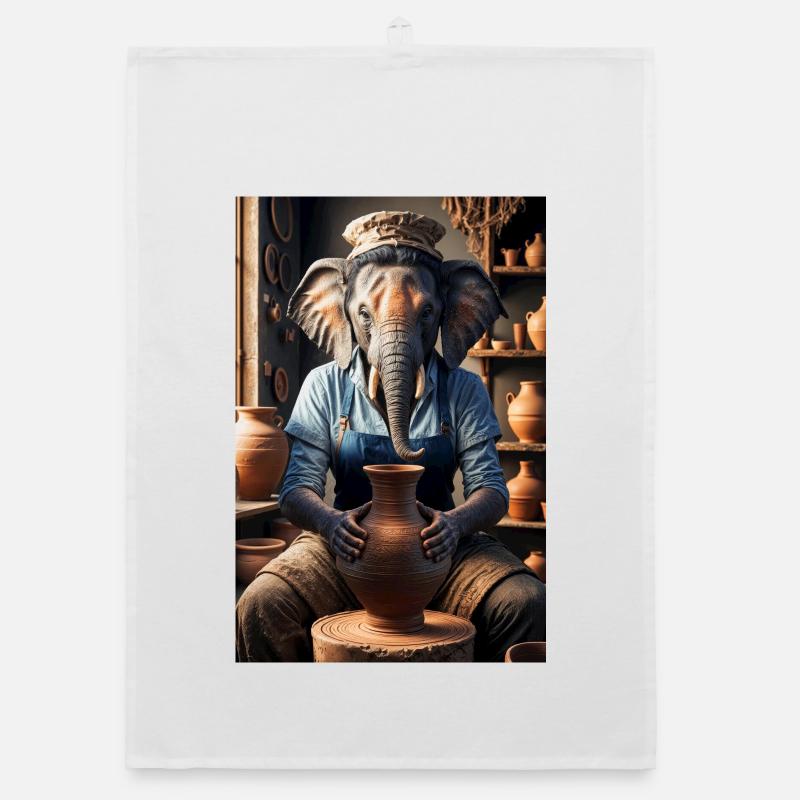 Elefante Humaonoide Alfarera Torchon bio