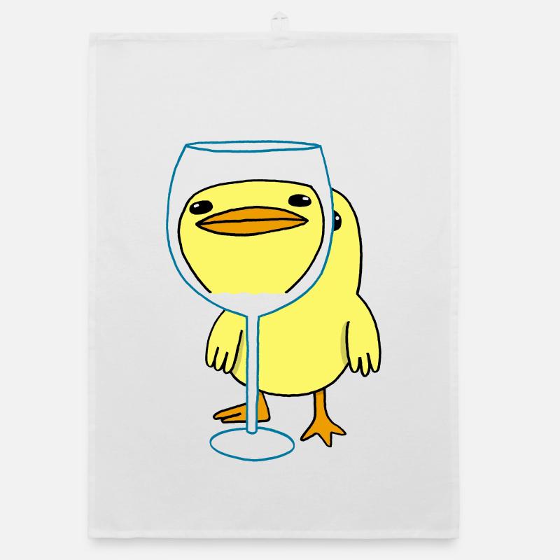 Cute Chick Organic dish towel