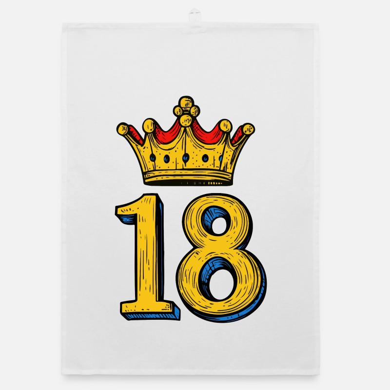 18 Number Krone Organic dish towel